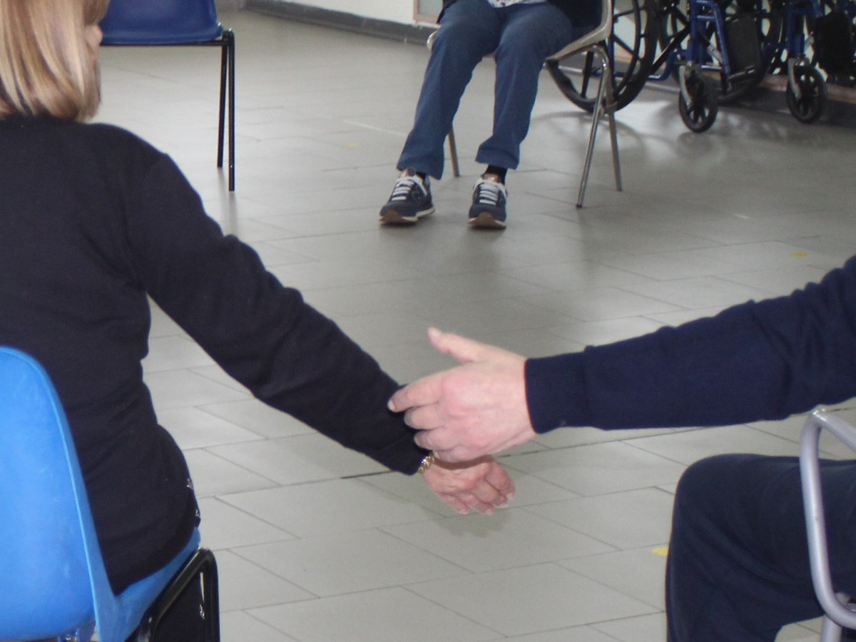 Un momento di attività dell’associazione