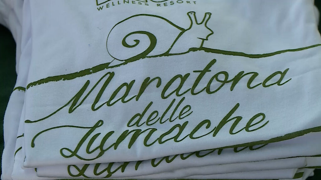 Maglietta della Maratona delle Lumache